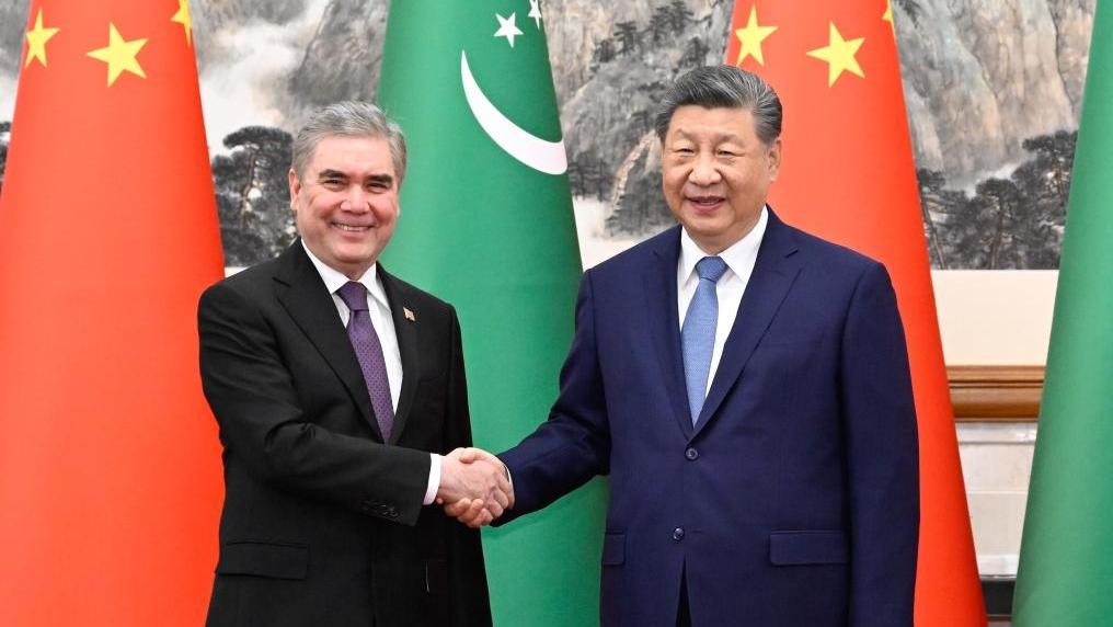 Xi calls for strengthening cooperation with Turkmenistan in natural gas, trade, non-resource fields